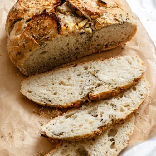 roasted garlic & herbs sourdough roasted garlic & herbs sourdough