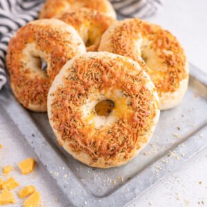 italian herbs & cheese bagels
