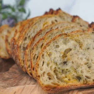 italian herbs & cheese sourdough