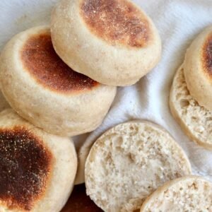 sourdough english muffins