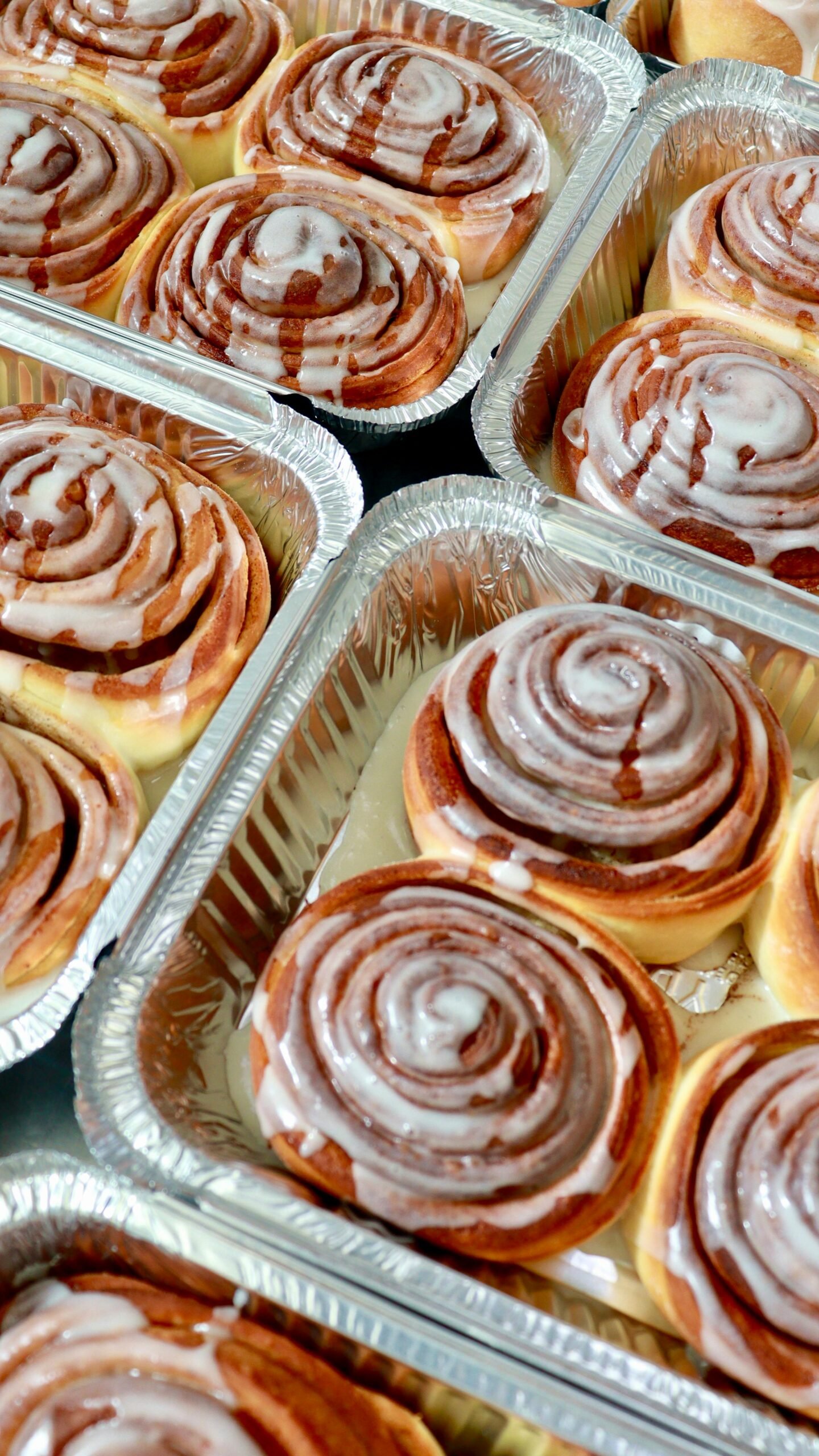 Home Fresh cinnamon rolls